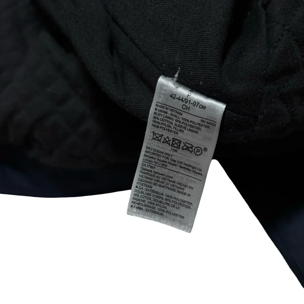 Banana Republic Dark Navy Military Field Jacket